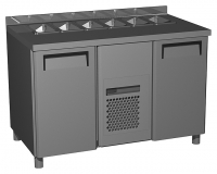 Холодильный стол для салатов Carboma T70 M2sal-1 9006 (SL 2GN 1/3) 
