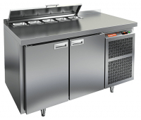Стол для салатов HICOLD SL2-11SN с крышкой 
