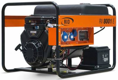 Бензиновый генератор RID RH 8001 E 