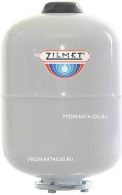 Гидроаккумулятор вертикальный белый Zilmet HY-PRO - 8 л.